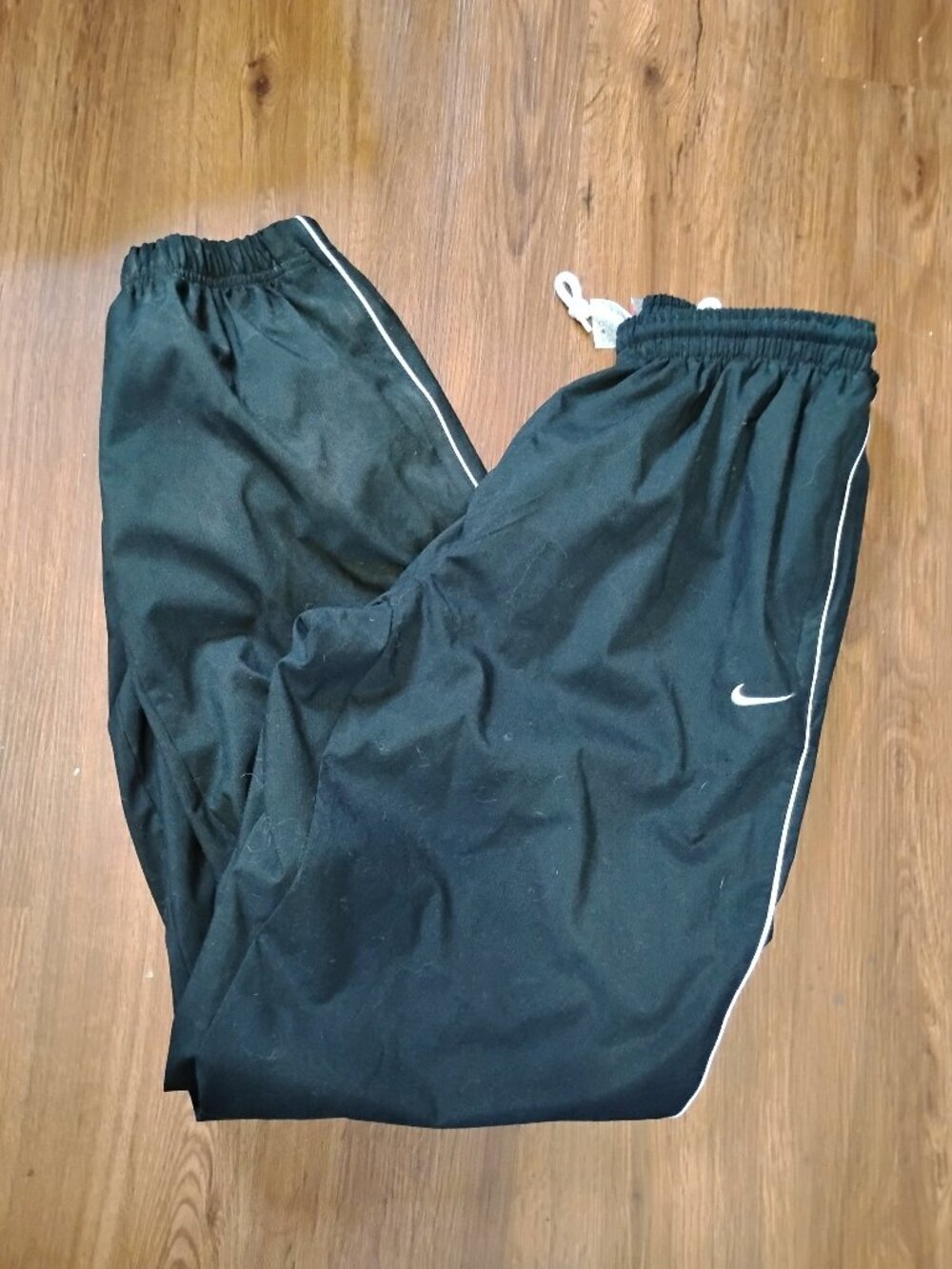 Vintage Nike Striped Mesh Lined Wind Pants Joggers
